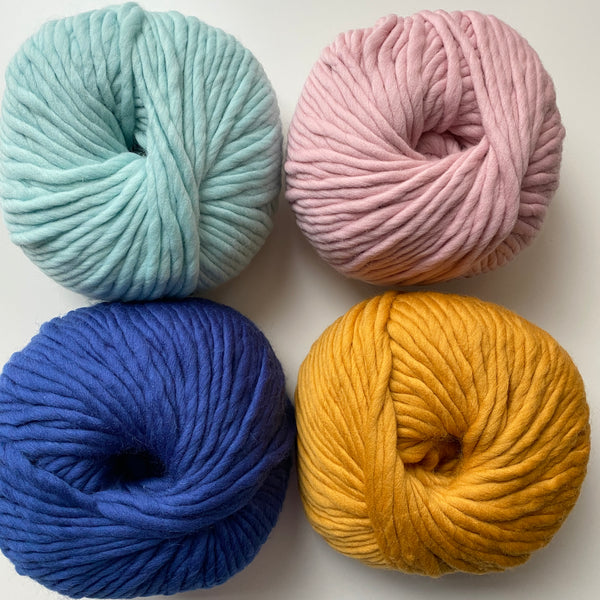 Super bulky Peruvian wool yarn | HELLO MERINO – Knit Design Studio
