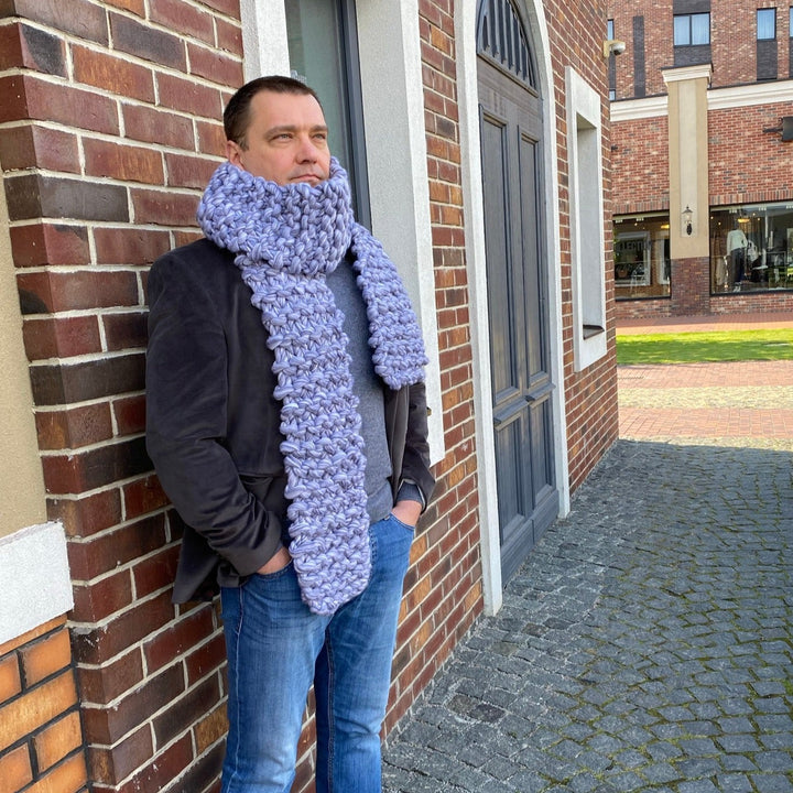 mens oversized scarf