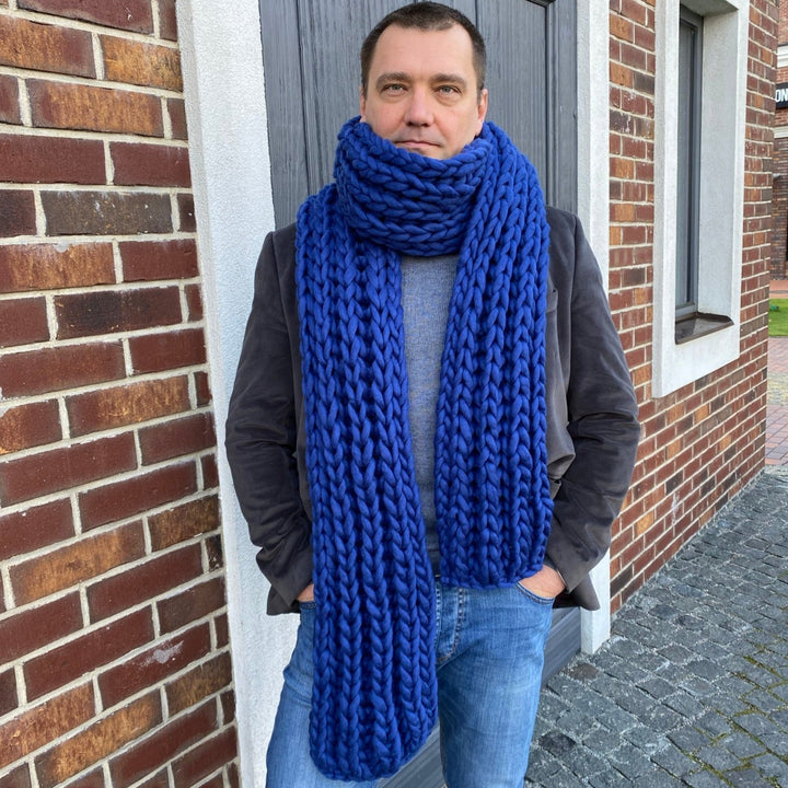 mens extra long scarf