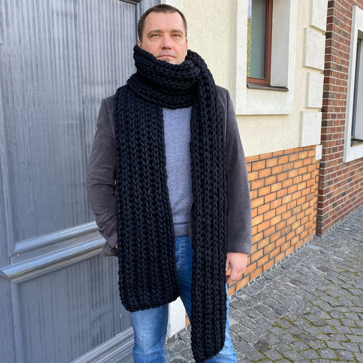 bulky scarf