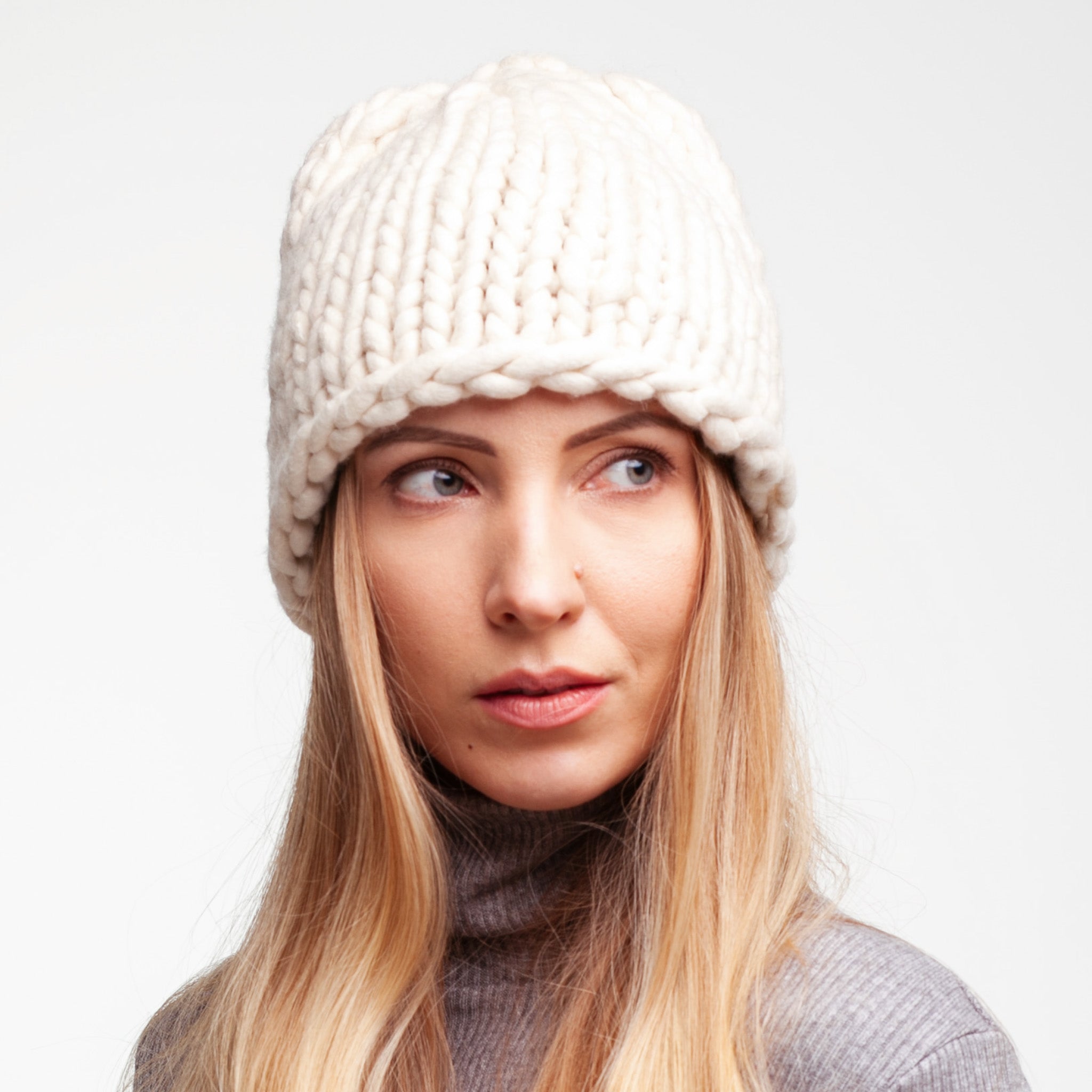 Basic beanie hat - Knitting pattern – Knit Design Studio