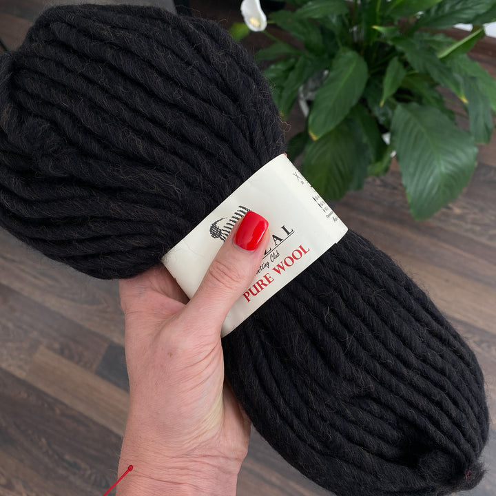 bulky yarn 5 weight gazzal pure wool