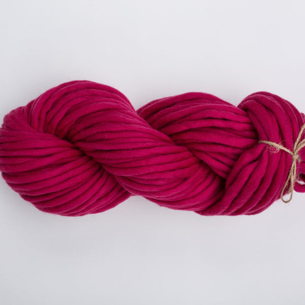 Super bulky yarn MERINO MINI - Raspberry