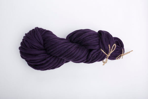 Super bulky yarn MERINO MINI - Blackberry