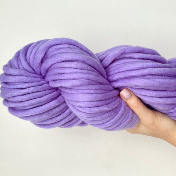 Супер об'ємна пряжа MERINO MINI - Lavander