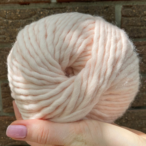 Super bulky yarn HELLO MERINO - Misty Rose