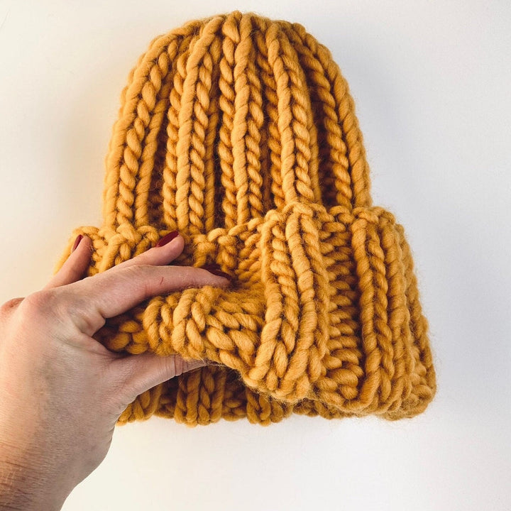 beanie knitting pattern