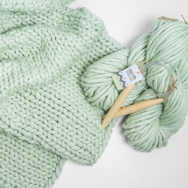 Knit blanket - Knitting kit