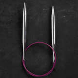 10.00mm (US 15) KNITPRO Nova Metal fixed circular knitting needles 50cm (20") – Miniature 3