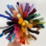 Super bulky yarn MERINO MINI - 10 COLORS SAMPLES PACK – Miniature 2