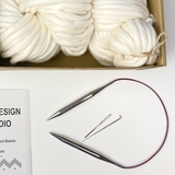 10.00mm (US 15) KNITPRO Nova Metal fixed circular knitting needles 50cm (20") – Miniature 8