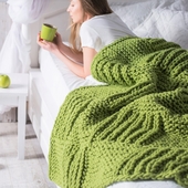 MORNING Chunky Knit Blanket – Miniature 4