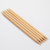 8.00mm (US 11) KNIT PRO Basix wood double pointed knitting needles – Miniature 1
