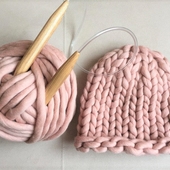 20mm (US 35) Handmade сircular knitting needles – Miniature 6
