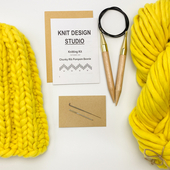 15mm (US 19) KNITPRO Basix wooden fixed circular knitting needles – Miniature 2
