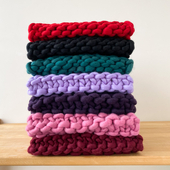 Chunky knit infinity scarf – Miniature 10