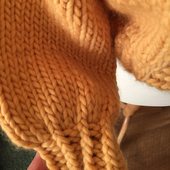 Chunky cropped cardigan - Knitting pattern – Miniature 5
