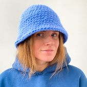 Winter knit bucket hat – Miniature 3