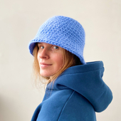 Winter knit bucket hat – Miniature 2