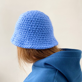 Winter knit bucket hat – Miniature 5