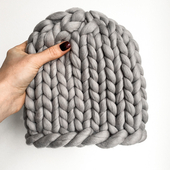 Chunky Knit Beanie – Miniature 10