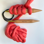 20mm (US 36) KNITPRO Jumbo fixed circular knitting needles – Miniature 3