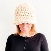 Chunky Knit Wool Bucket Hat – Miniature 5