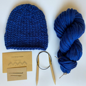 Knitted wool hat - Knitting Kit – Miniature 4