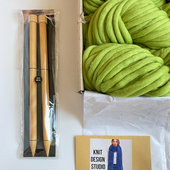 Chunky Knit Scarf - Knitting Kit – Miniature 3