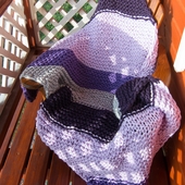 DIAGONAL Chunky Knit Blanket – Miniature 5