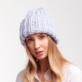Rib knit hat - FINAL COLORS SALE 20% – Miniature 1