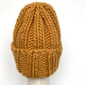 Chunky Ribbed Beanie - Knitting Kit – Miniature 6