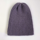 Rib knit wool beanie PIUMA – Miniature 6