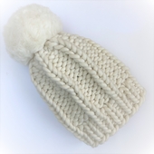 Chunky Bobble Hat - Knitting Kit – Miniature 8