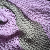 TIRAMISSU Chunky Knit Blanket – Miniature 7