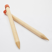 20mm (US 36) KNITPRO Jumbo straight single pointed knitting needles 30 cm – Miniature 6