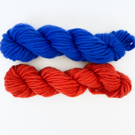 Super chunky yarn HELLO MERINO - mini hank 100g