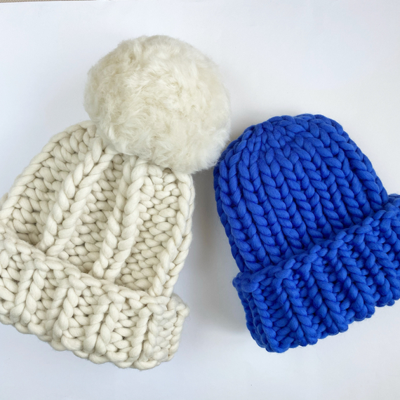 Chunky Bobble Hat - Knitting Kit – Photo 6