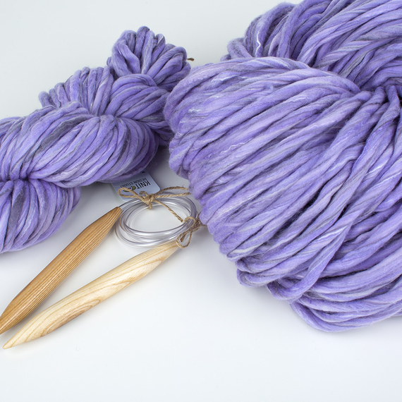 20mm (US 35) Handmade сircular knitting needles – Photo 3