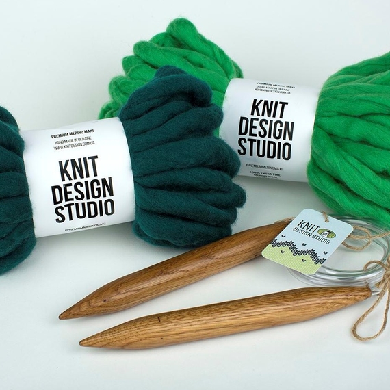 20mm (US 35) Handmade сircular knitting needles – Photo 5