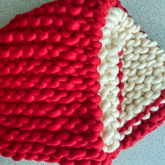 Chunky knit infinity scarf – Photo 5