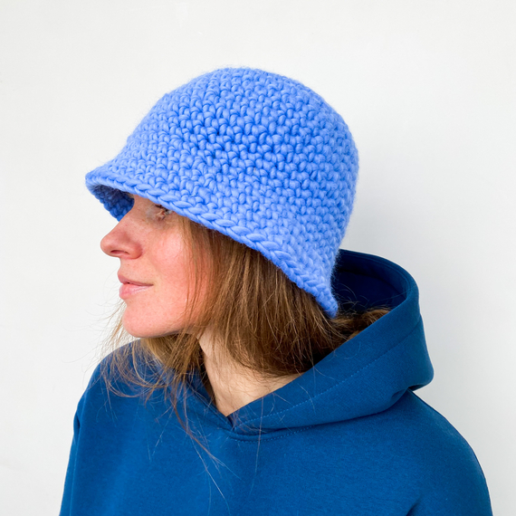 Winter knit bucket hat – Photo 4