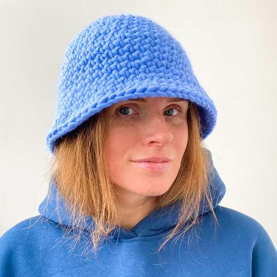 Winter knit bucket hat – Photo 3