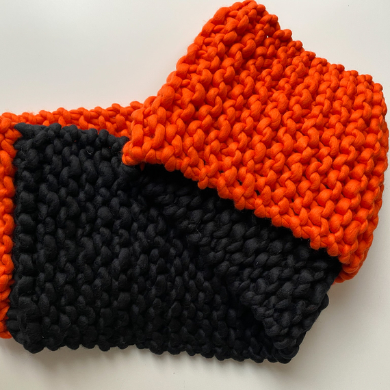 Chunky knit infinity scarf – Photo 9
