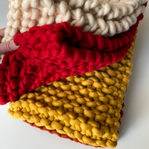 Chunky knit infinity scarf – Photo 6