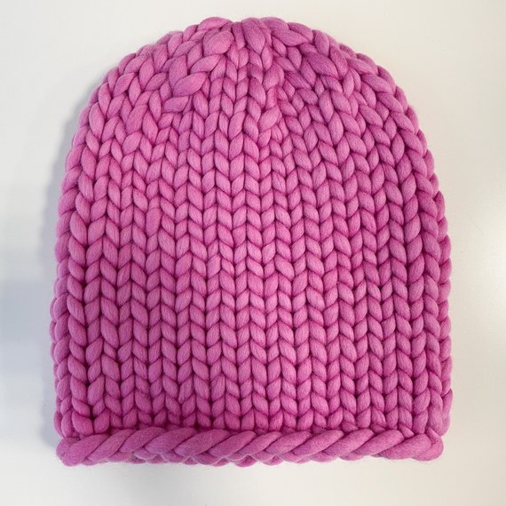 Knitted wool hat - Knitting Kit – Photo 12