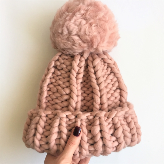 Chunky Bobble Hat - Knitting Kit – Photo 3