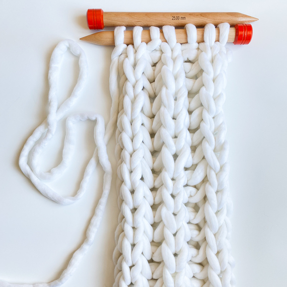 25 mm (US 50) KNIT PRO Jumbo Straight Single Pointed Knitting Needles 30 cm – Photo 3