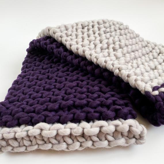 Chunky knit infinity scarf – Photo 7