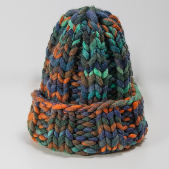 Chunky Ribbed Beanie - Knitting Kit – Photo 7